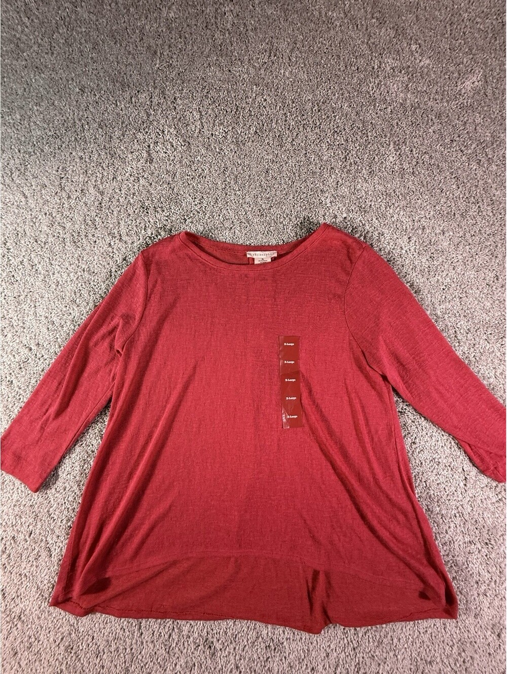 NWT Philosophy Women’s Lightweight Shirt Size XL Pink